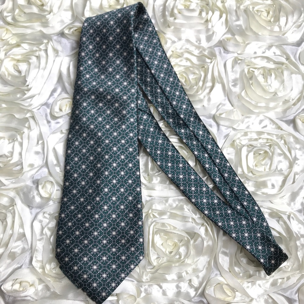 🍩 MENS TIE BY WOODBURY AT TIE RACK 100% silk
